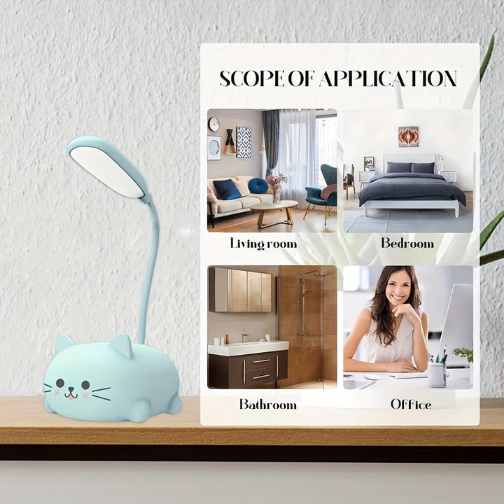 KatanaLight Lampe - Justerbar LED med USB Oppladbar Bordlampe Skanto
