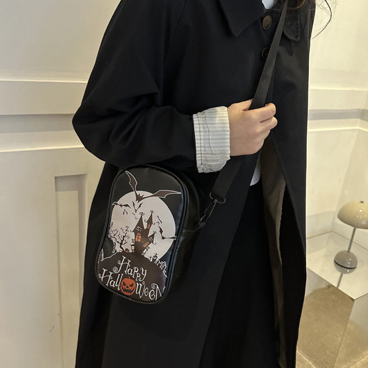 Skanto | Halloween Skulderveske – Håndveske i Skummel Stil