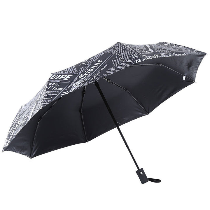 Damen Designer Regenschirm mit innovativem Faltmechanismus Skanto
