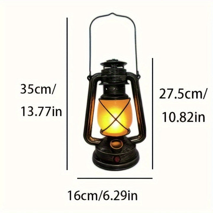 RetroGlow Lantern – Vintage LED Lantern med Flamme Lys Effekt | Skanto