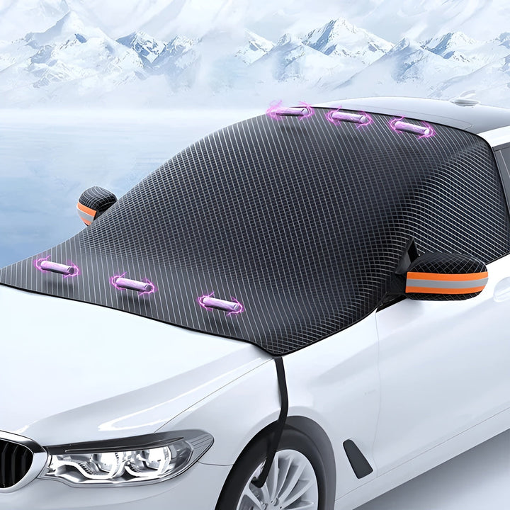 Magnetisk snøtrekk til bilen – Rask beskyttelse mot is og snø | SuitaSkantoe for vinterdager