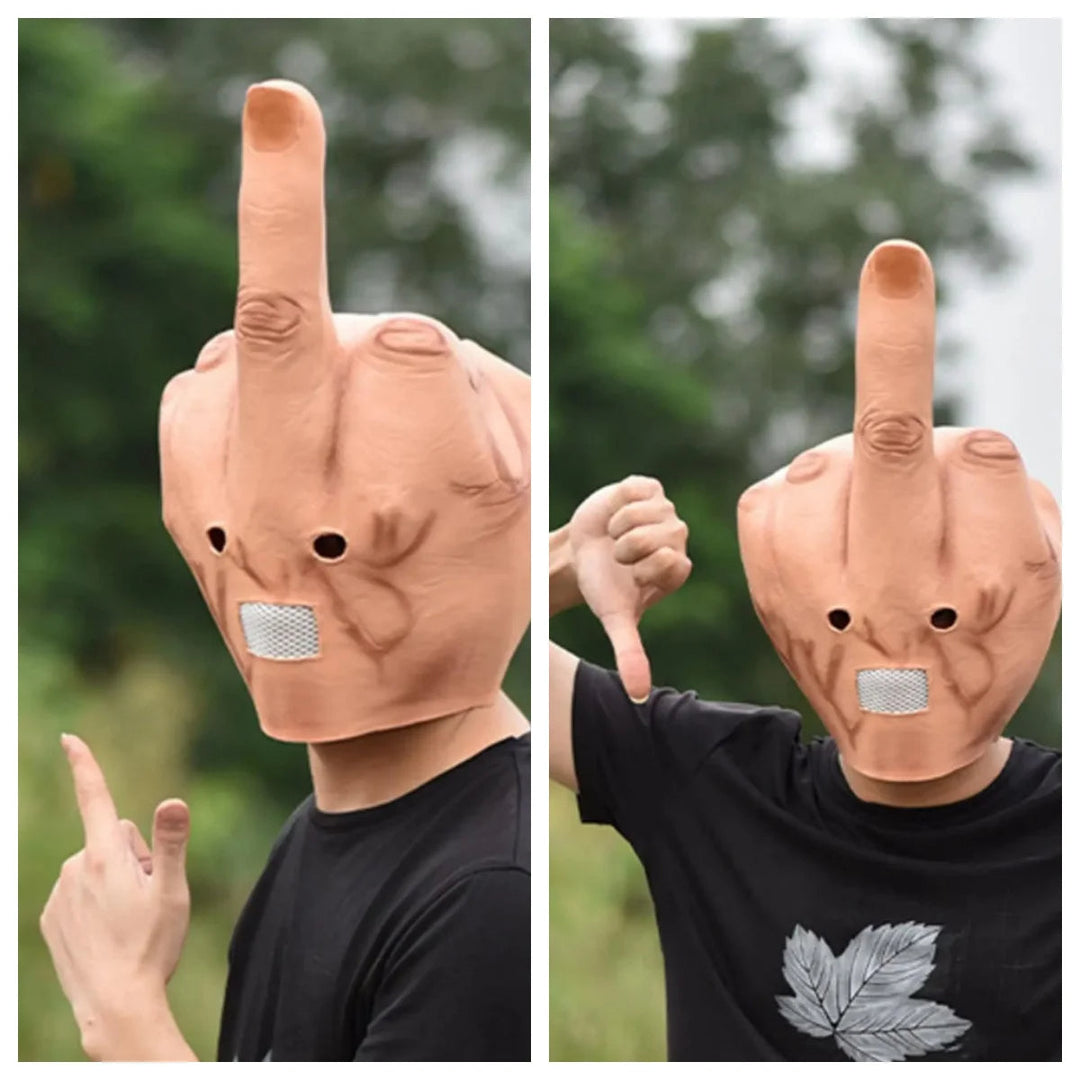 Skanto | Giant Middle Finger Morsom Maske