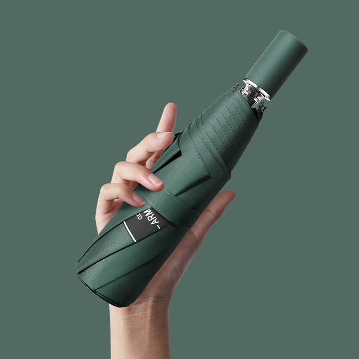 Dame kompakt reise-regnparaply med UV-beskyttelse Skanto