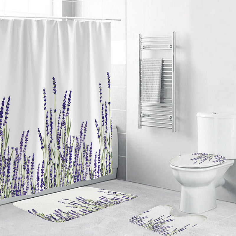 Blomsterdesign badesett Skanto