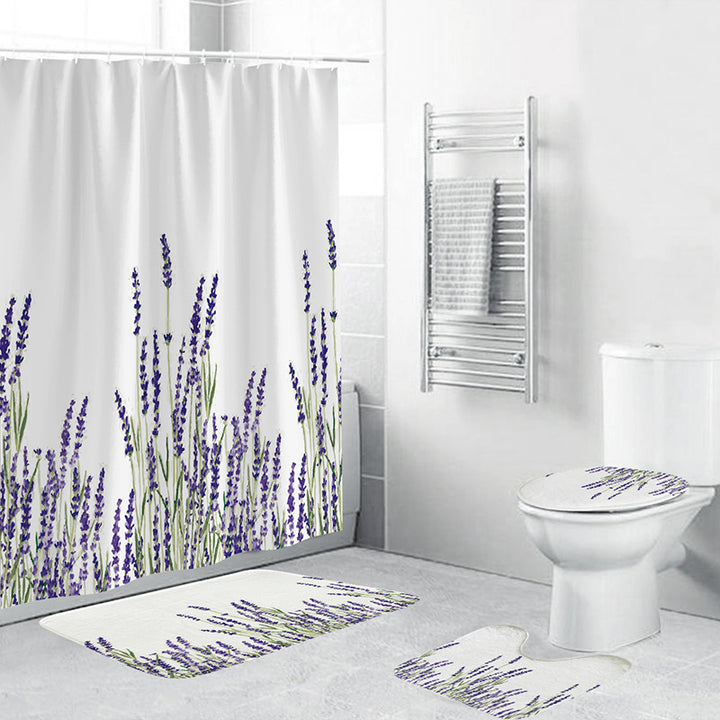 Blomsterdesign badesett Skanto