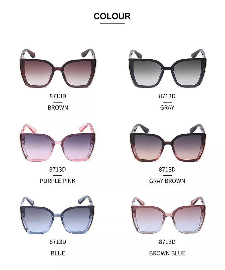 Billie Retro Sunglasses | Square & Trendy | Skanto