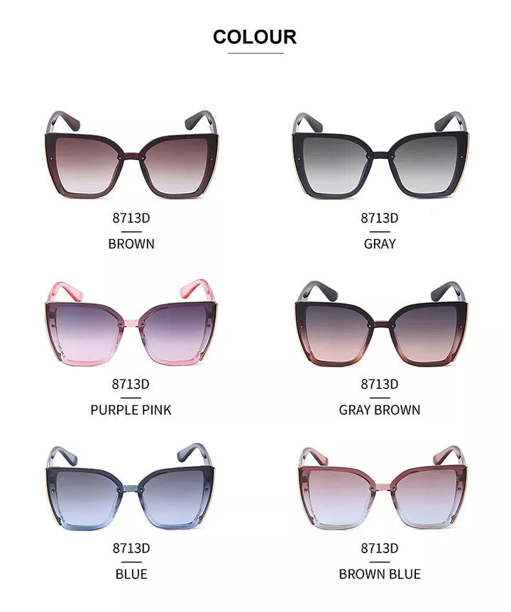 Billie Retro Sunglasses | Square & Trendy | Skanto