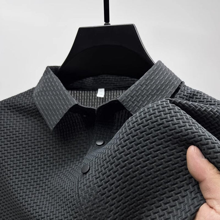 Mesh Ice Silk Korte Ermel T-skjorte | Skanto