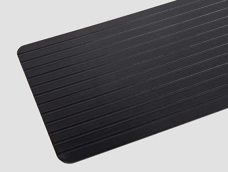 Skanto | Oppgradert versjon Tidsbesparende Rask Tiningplate, med Aluminiumlegering Materiale, for Kjøtt, Biff, Svinekjøtt, Fisk og Mer