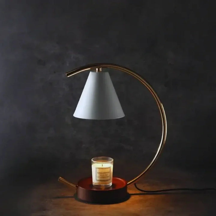Moon Arc Wax Lamp | Skanto