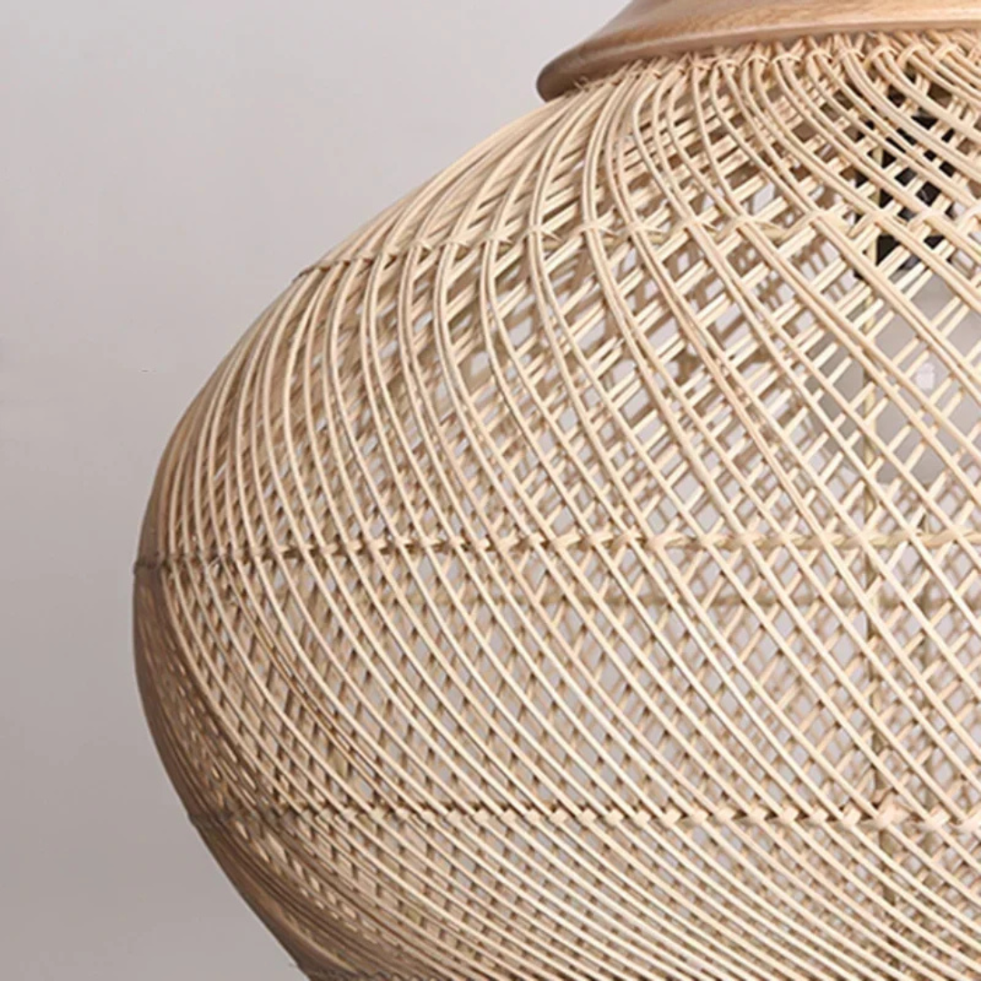 Skanto | Rattan Boho Pendellampe