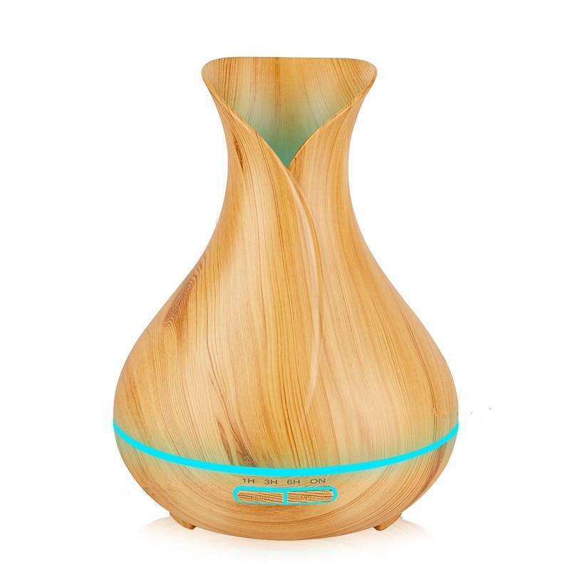 Skanto | 400mL Essensiell Oljediffuser og Luftrenser m/ Humør LED Lys