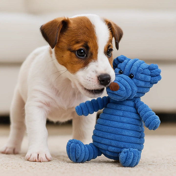 Skanto | Hundelek Plush Squeaky Chew Dyr