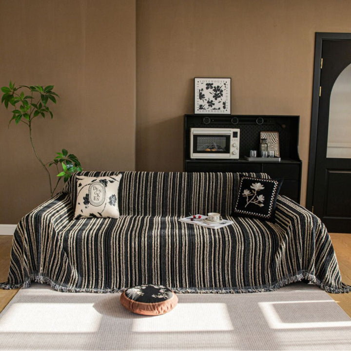 Skanto | Regal Stripes Chenille Sofa Cover