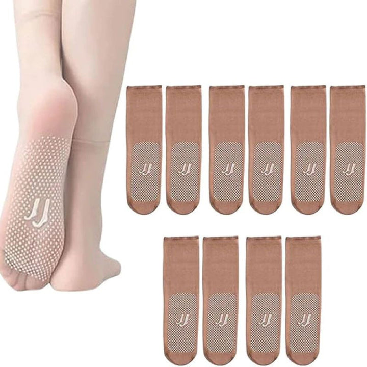 Skanto | Ultratykk non-slip ankelstrømper – pustende og elegant for hverdagsbruk
