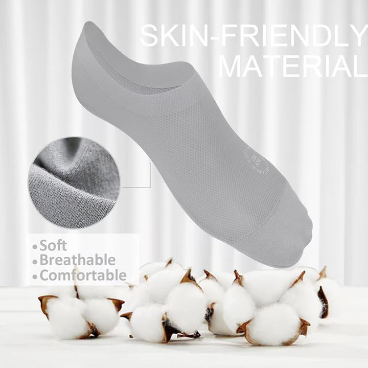 Skanto | Ultra-tynne fôr non-slip usynlige sokker