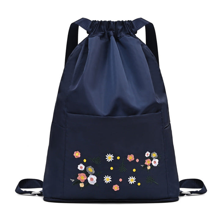 Skanto | Enkel brodert snorveske for yoga