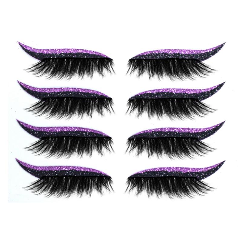 Skanto | Gjenbrukbar eyeliner og vippestickers (4 par)