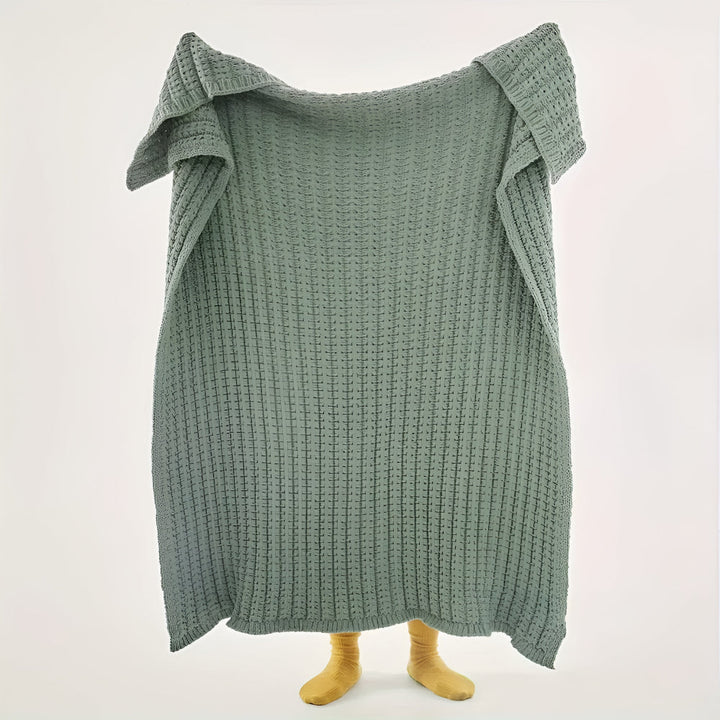 Skanto | Vintage Chunky Strikket Teppel
