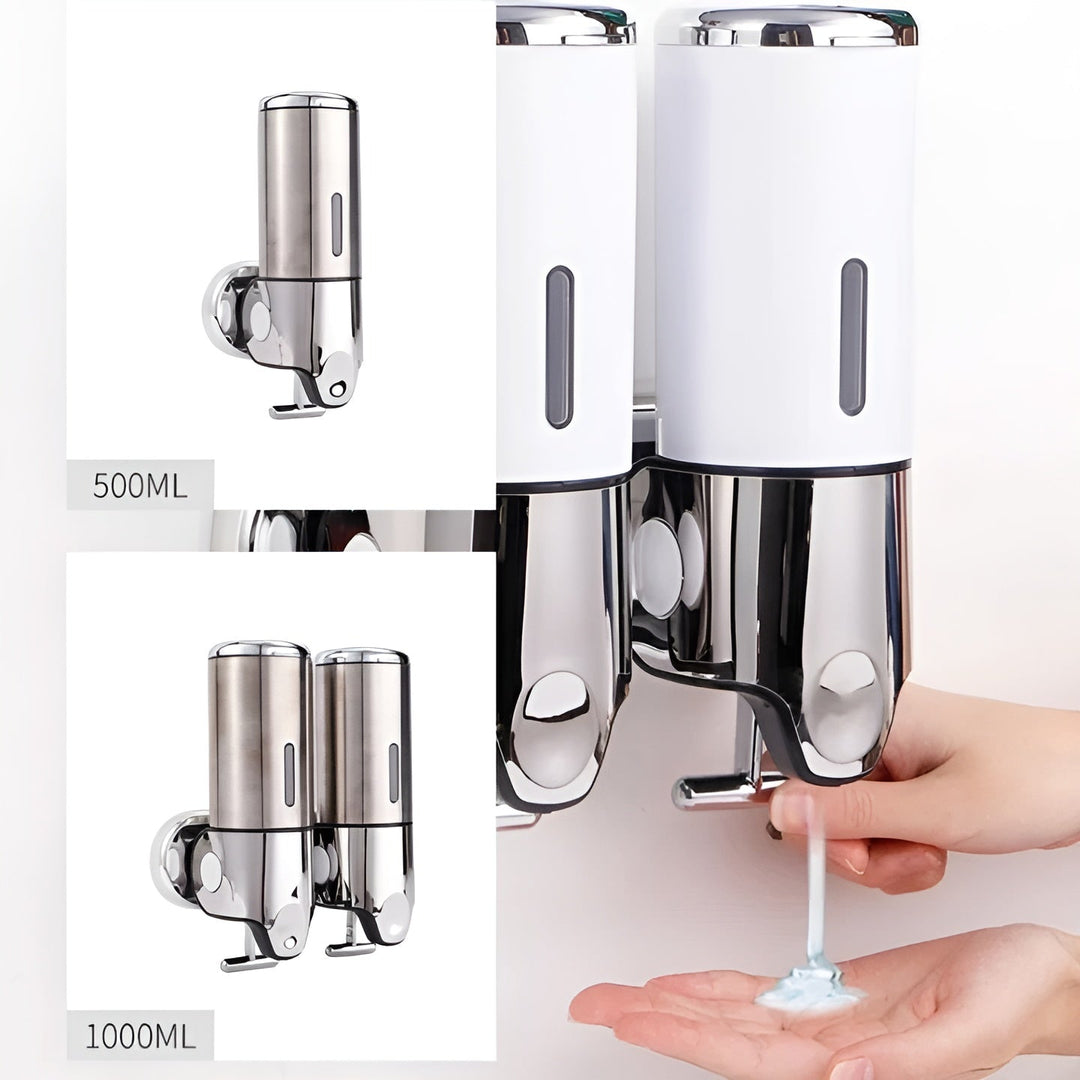 Veggmontert såpedispenser – Elegant design for badet