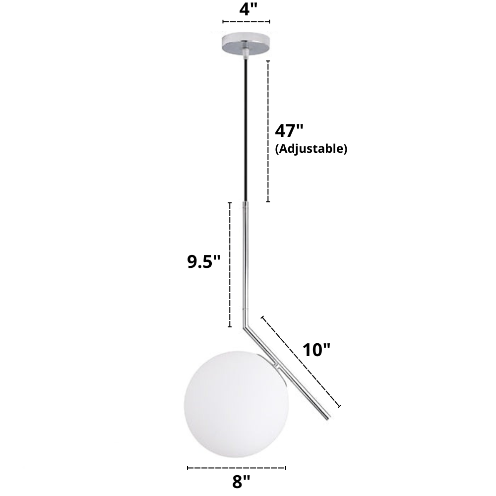 Nordic Glass Pendant Lamps | Skanto