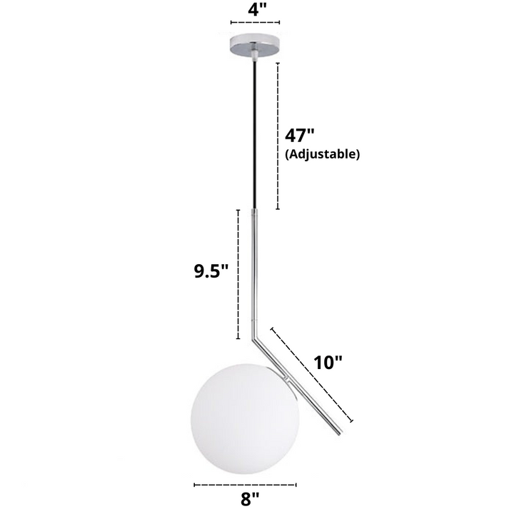 Nordic Glass Pendant Lamps | Skanto