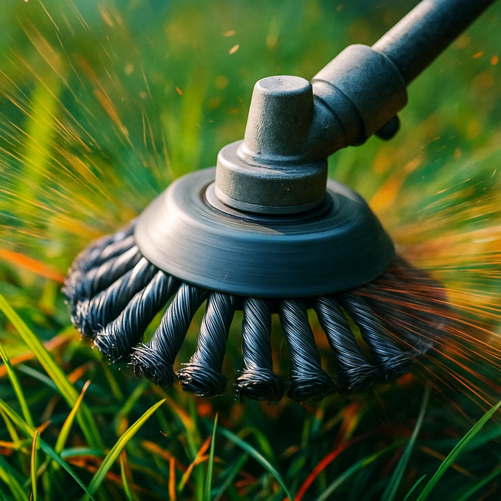 GrassCut TurboHead – Universal 6-Blade Ugressbørste for Kantklippere | Skanto