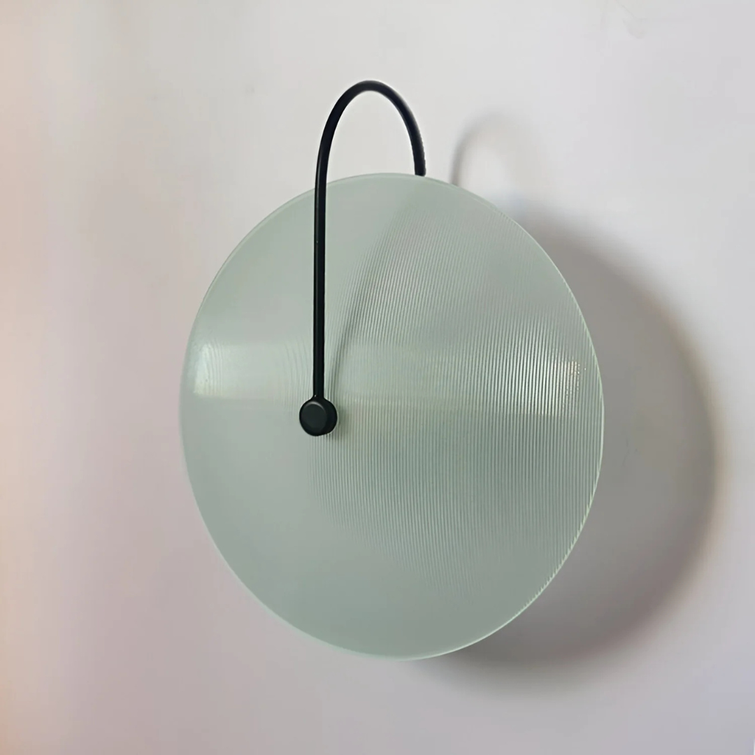 Skanto | Skandinavisk Rund Glass Vegglampe