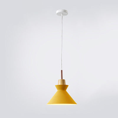 Skanto | AuroraLite Nordic Pendant Lamp | Metal Design | 1-Light | Modern Color Options