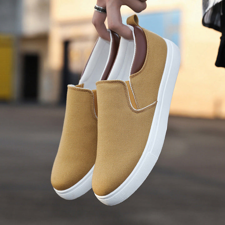 Skanto | Slip-On Sko laget av lerret for menn