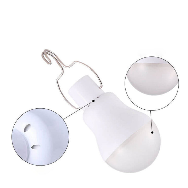 Hendig Telt Nødsoler USB Lading LED Utendørs Lys | Skanto