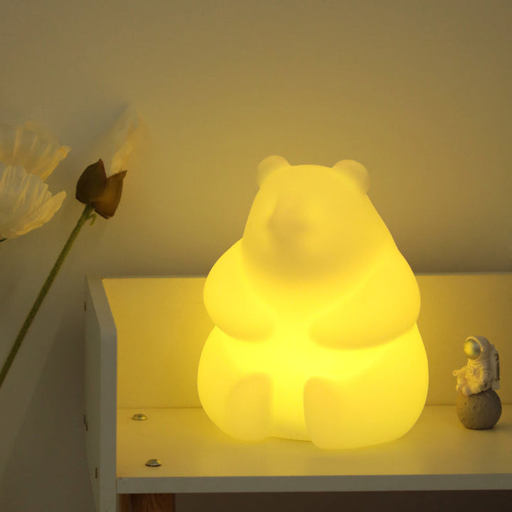 Skanto | Modern Creative Bear PE LED Table Lamp for Living Room
