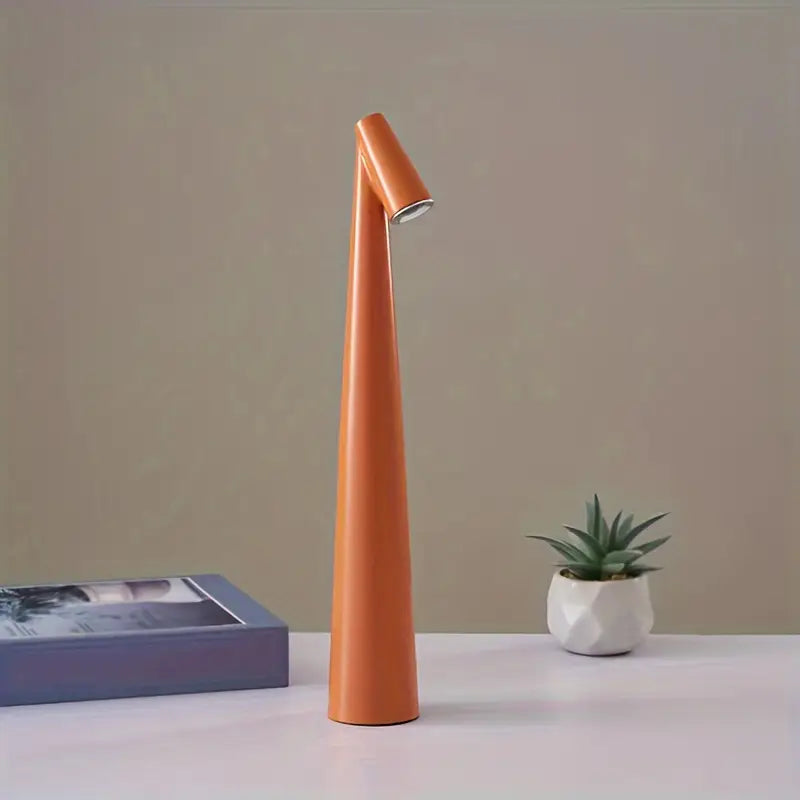 Skanto | Bordlampe Moderne Rød Metall LED Lys