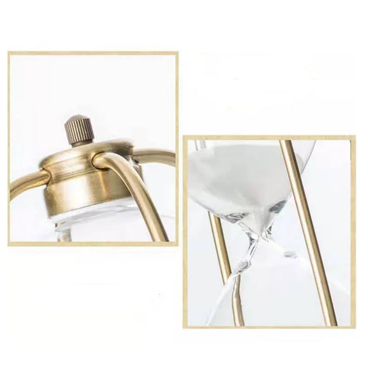 Skanto | ClassicElegance - Hvit Sand Timeglass