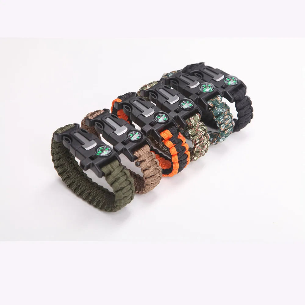 15-i-1 Overlevelses Paracord Armbånd | Skanto