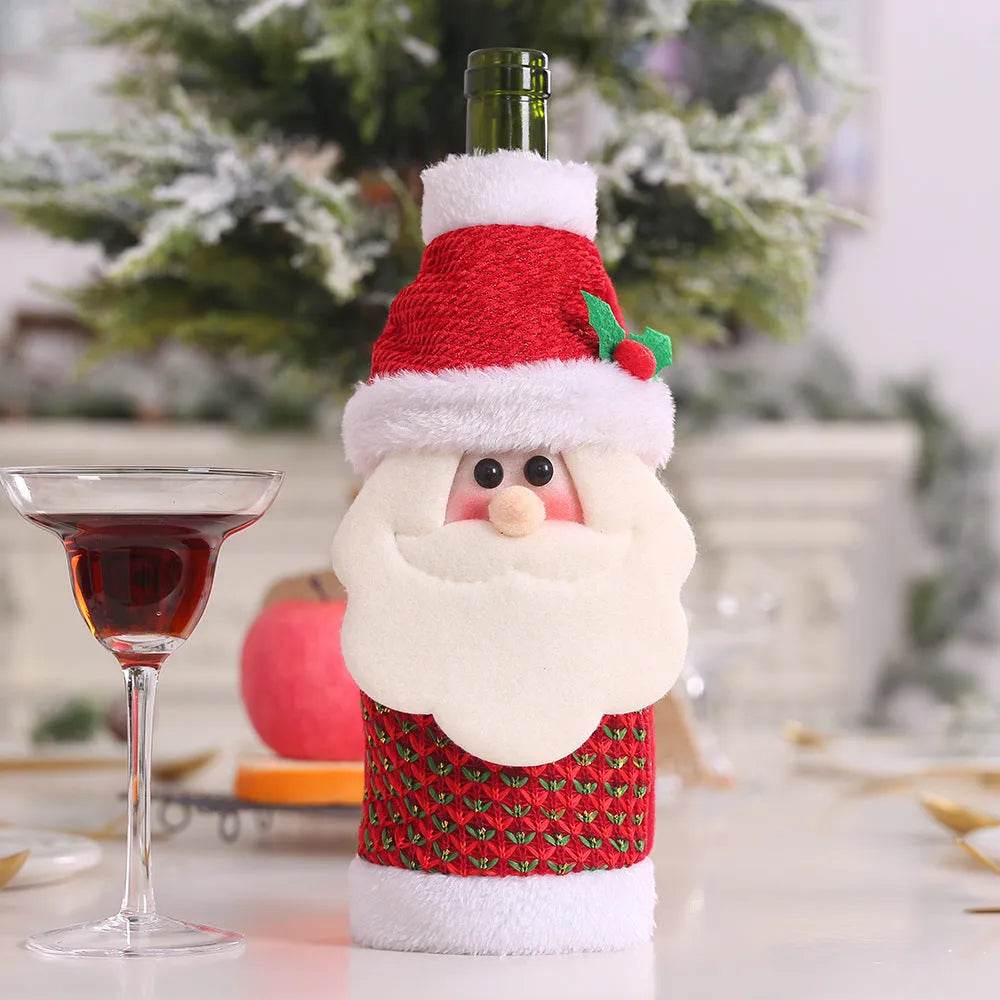 Skanto | Juledekorasjoner Julevinflaske Sokker