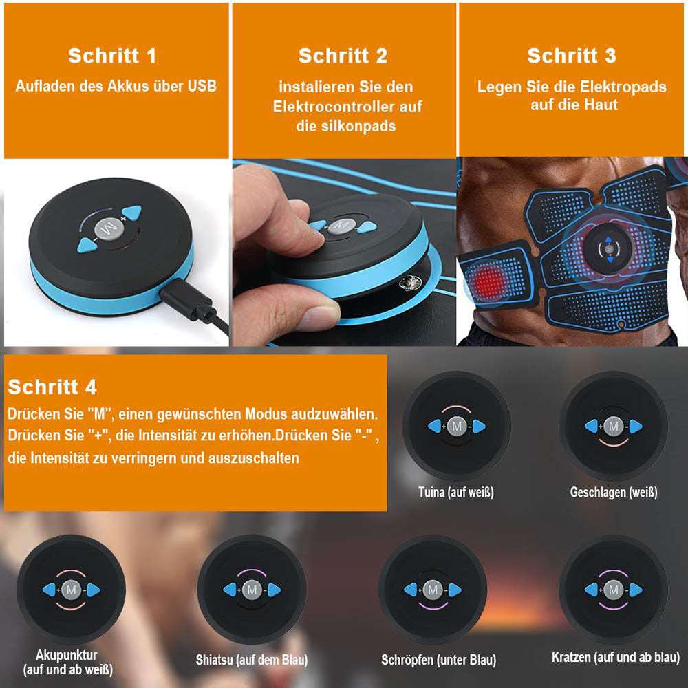 Norvo | Abdominal muskeltrening med EMS treningsapparater