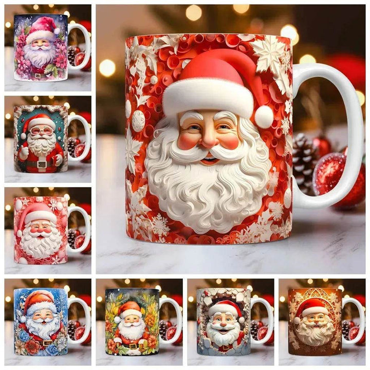 Skanto | Kreativ 3D Julekeramikk Kopp Julegave