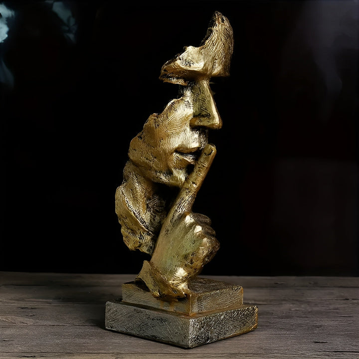 Abstract Thinker Skulptur – Moderne Deco Figur laget av Harpiks | Perfekt for Stue & Kontor | Skanto