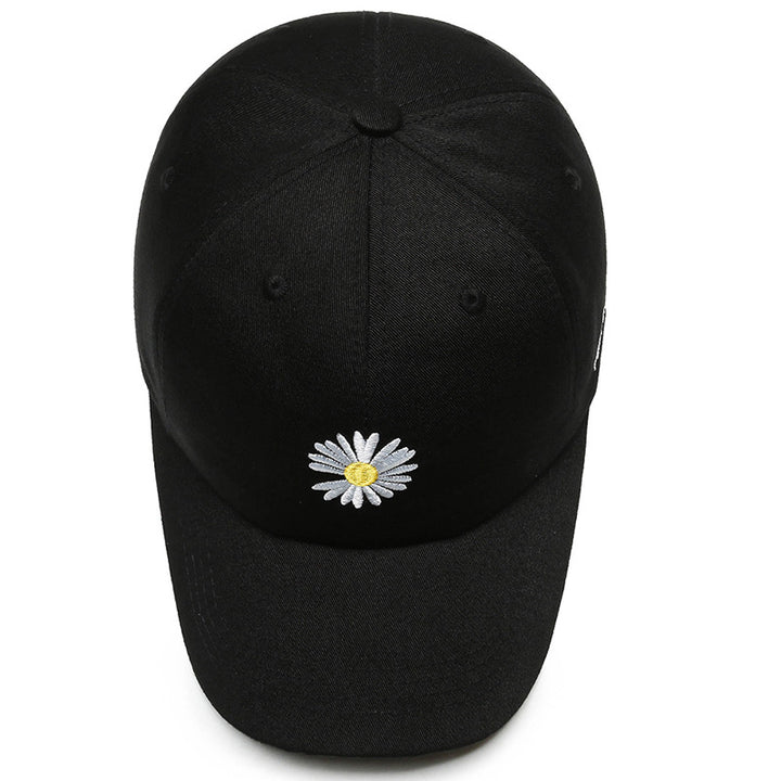 Kvinne Brodert Blomster Baseball Caps Skanto