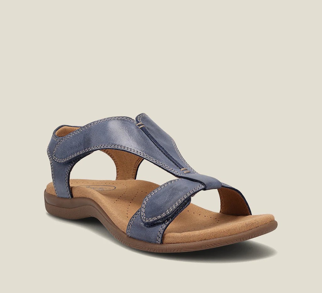 Skanto | Rinah Skinnsandaler | Ortopedisk Støtte og Komfort | Flerfarget