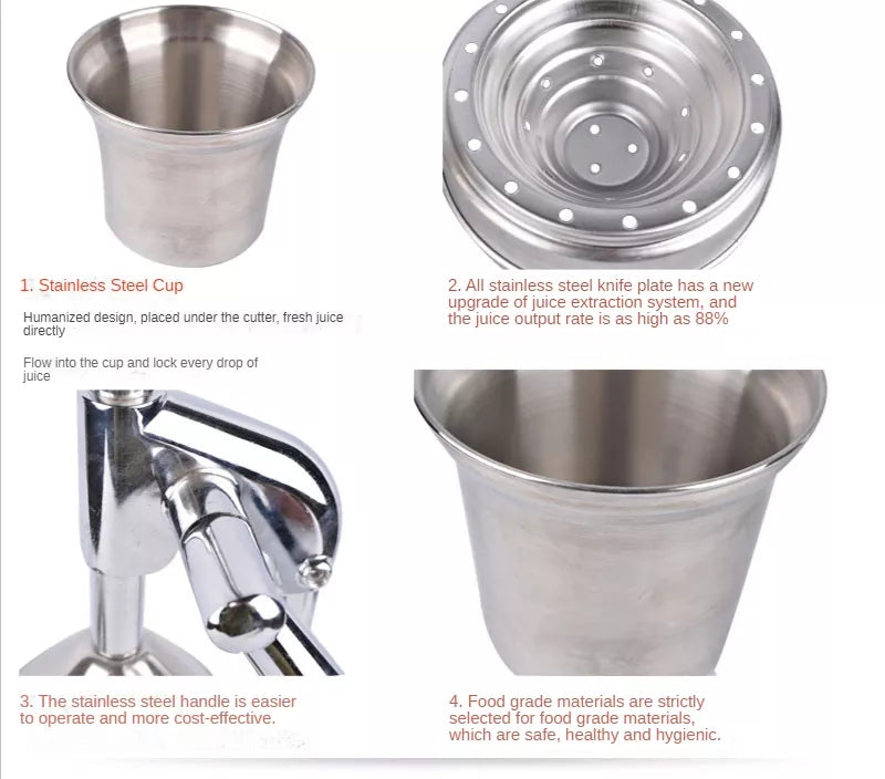 Skanto | Rustfritt Stål Fruktjuicer