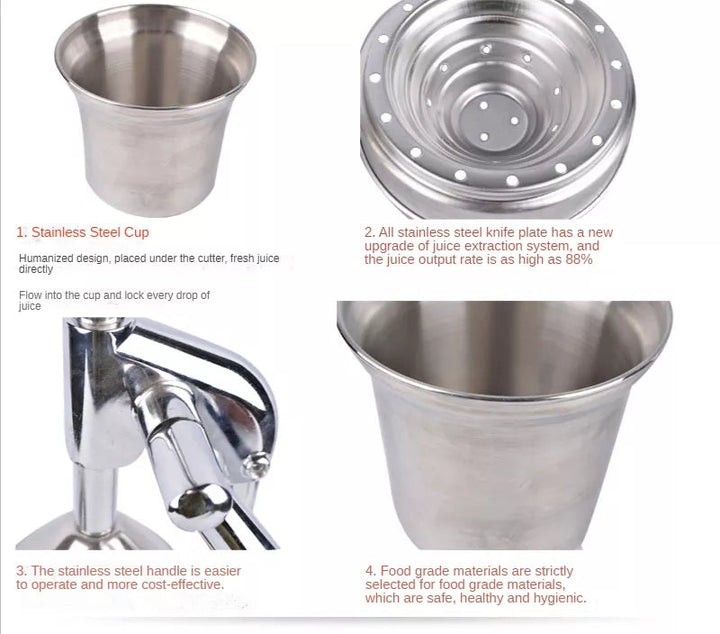Skanto | Rustfritt Stål Fruktjuicer