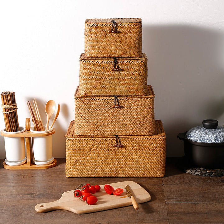 Large Eco-Friendly Woven Storage Chest Skanto