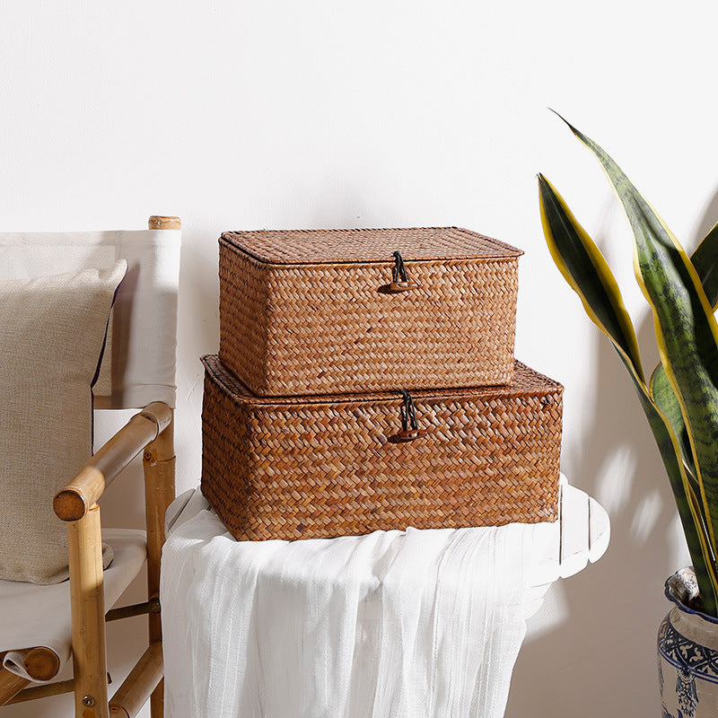 Large Eco-Friendly Woven Storage Chest Skanto