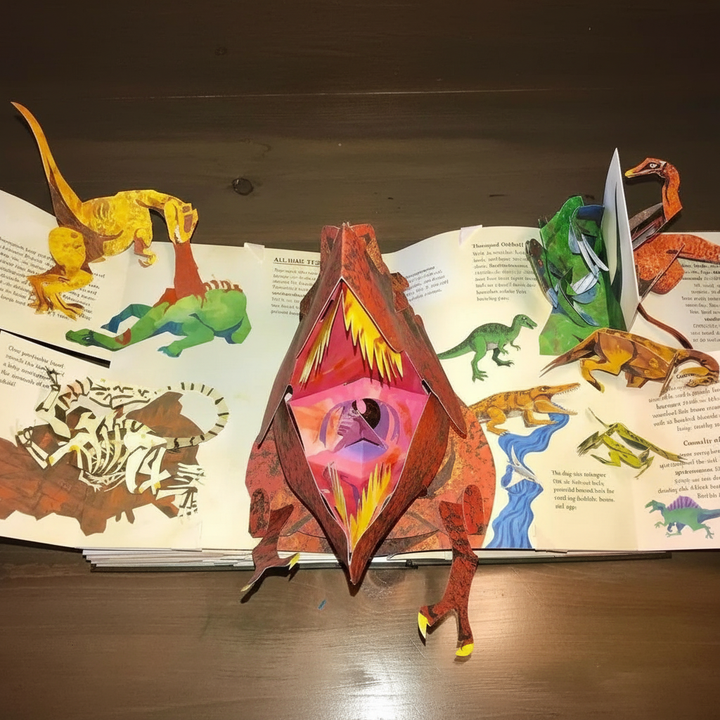 3D Pop-up Buch Dinosaurier
