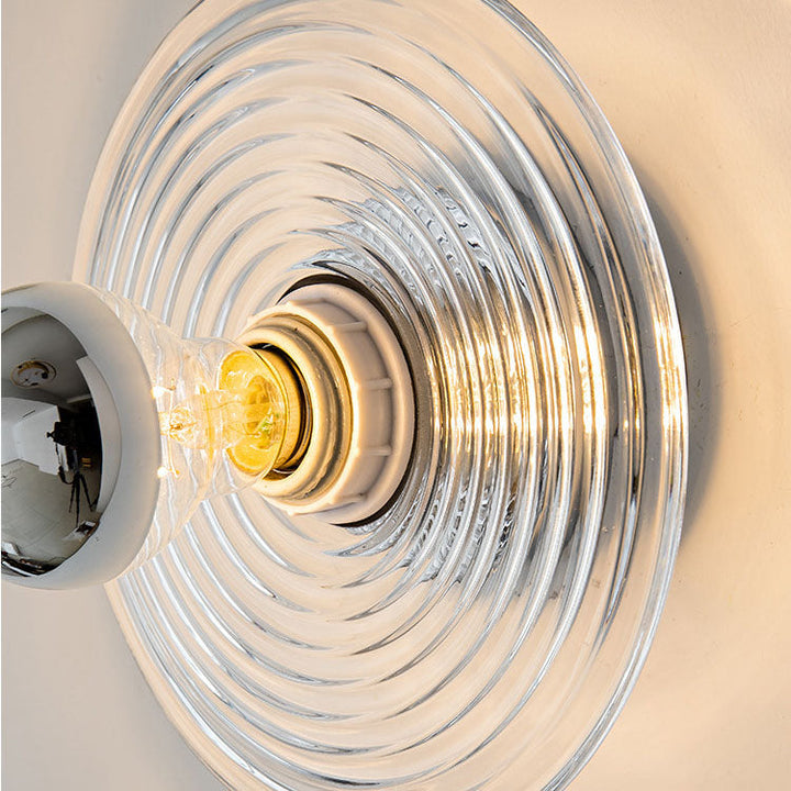 Tidløs glassvegglampe for allsidig belysning Skanto