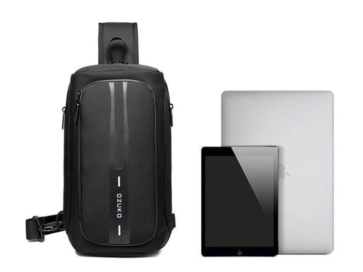 Skanto | Multifunksjonell Herre Sports Vanntett Sling Bag