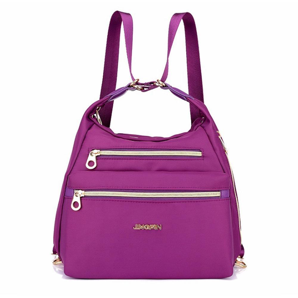 Bag med doble glidelåser, ryggsekk, håndveske og crossbody-veske | Skanto