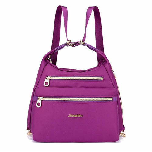 Bag med doble glidelåser, ryggsekk, håndveske og crossbody-veske | Skanto